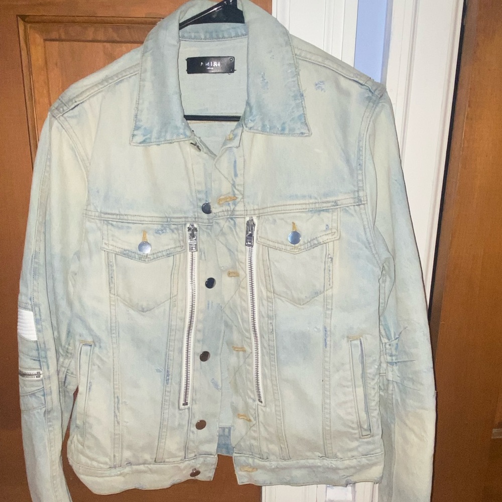 Mens Amiri demin jacket size S
